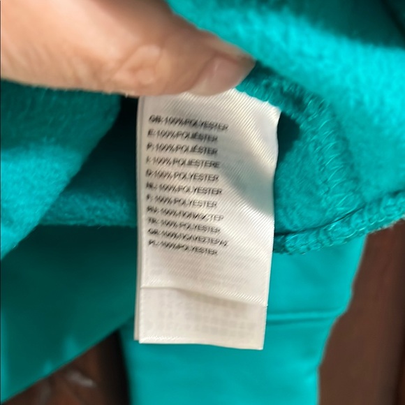 Women’s The North Face Teal Hoodie - Picture 5 of 6